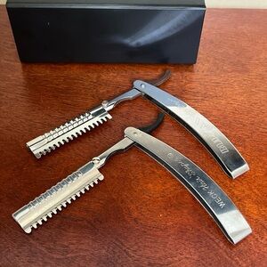 Vintage Weck and Burmax hair shaper tools barber tools